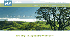 Desktop Screenshot of hypnotherapistregister.com